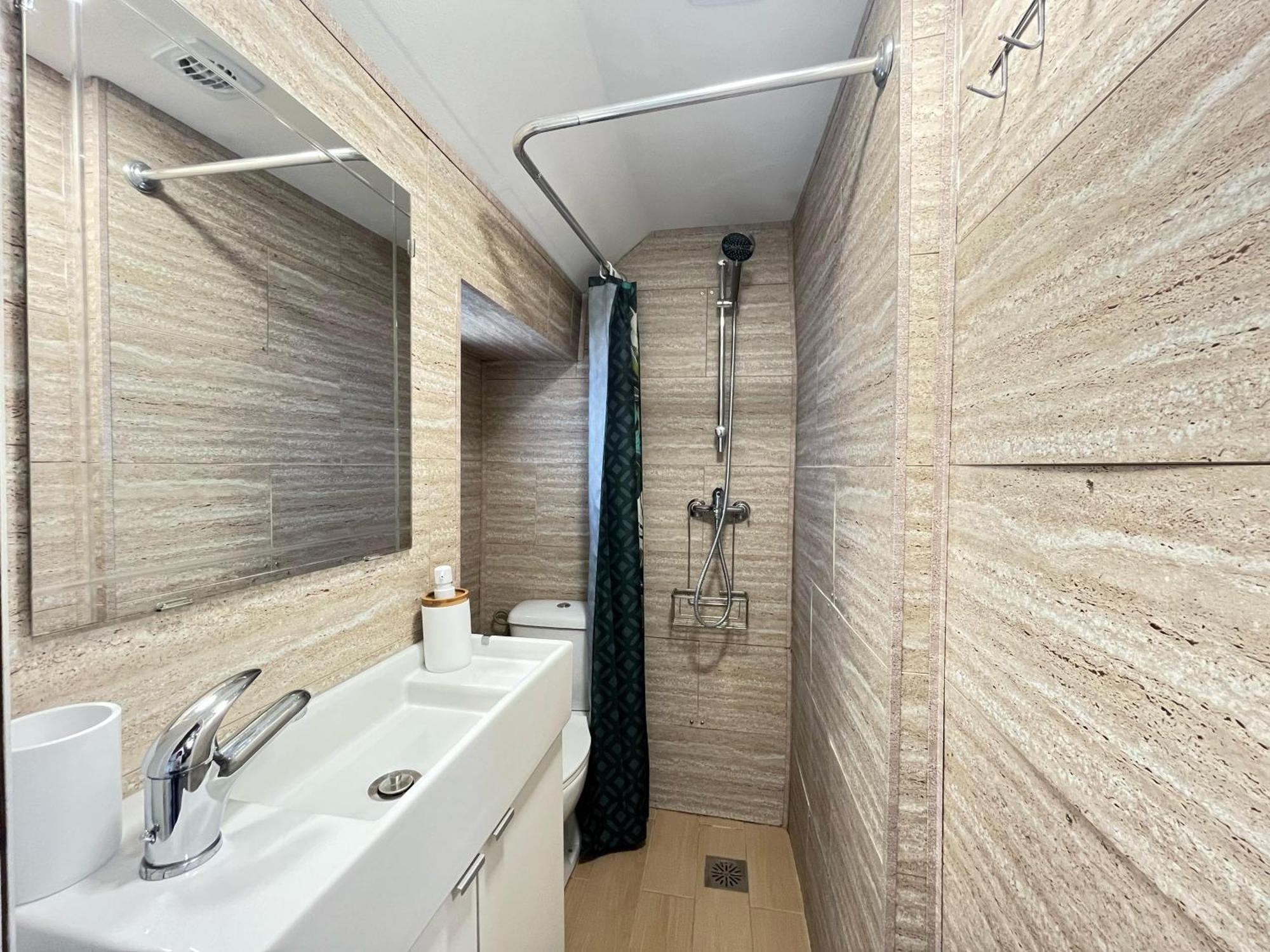 Free Parking, 40 Meters From The Beach, Wi-Fi, Ac Estepona Pokoj fotografie